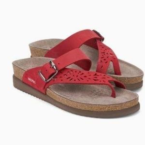 Mephisto red Helen sandals